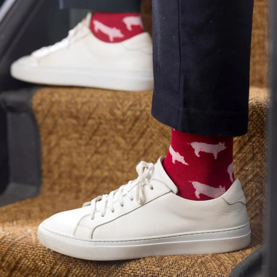 Swole Panda Pig Bamboo Socks
