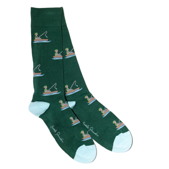Swole Panda Fisherman Bamboo Socks