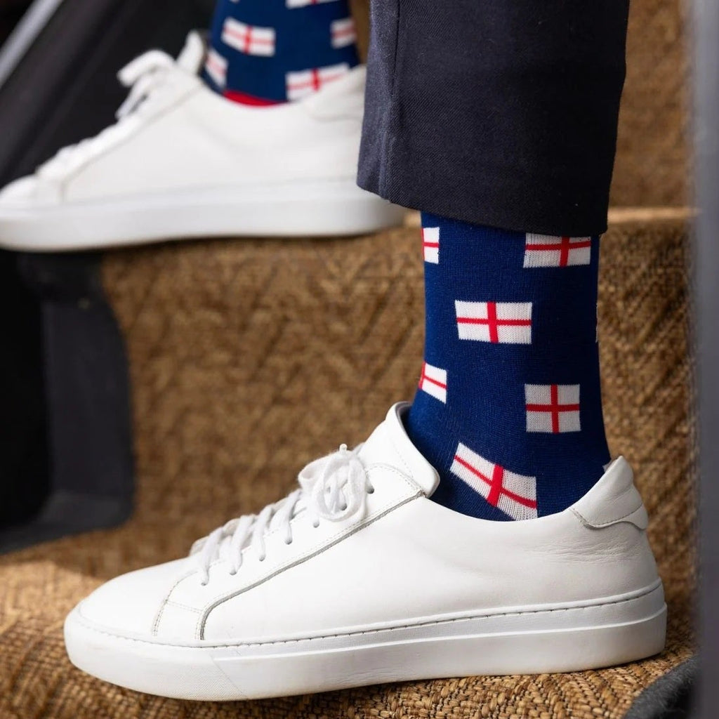 Swole Panda St. Georges Flag Bamboo Socks