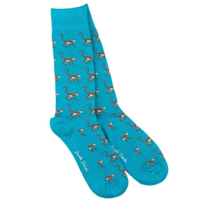 Swole Panda Monkey Bamboo Socks