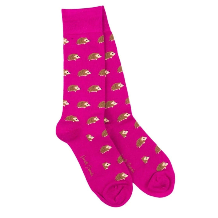 Swole Panda Hedgehog Bamboo Socks
