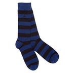 Swole Panda Bar Stripe Bamboo Socks