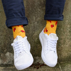 Swole Panda Red Chilli Bamboo Socks