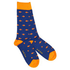 Swole Panda Gold Fish Bamboo Socks