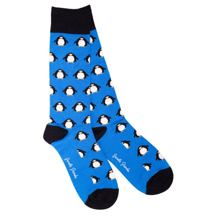 Swole Panda Sky Penguin Bamboo Socks