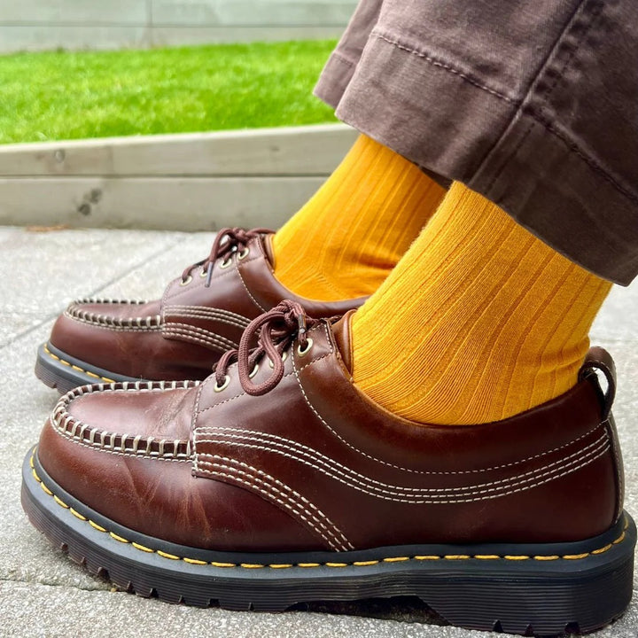 Swole Panda Plain Ribbed socks