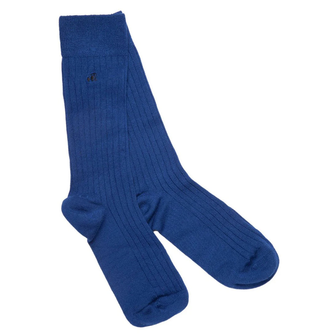 Swole Panda Plain Ribbed socks