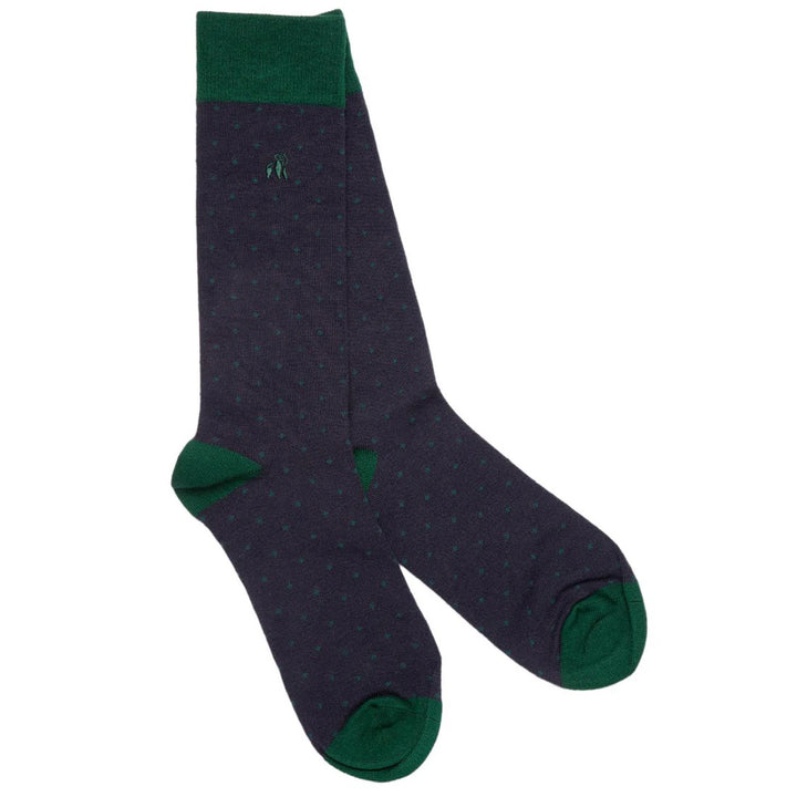Swole Panda Spotted Bamboo Socks