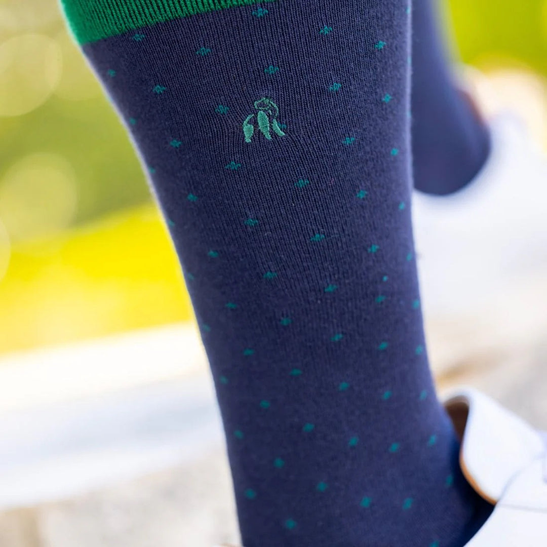 Swole Panda Spotted Bamboo Socks
