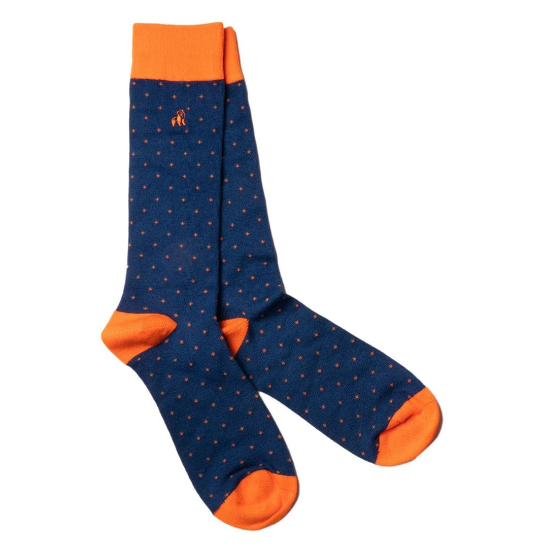 Swole Panda Spotted Bamboo Socks