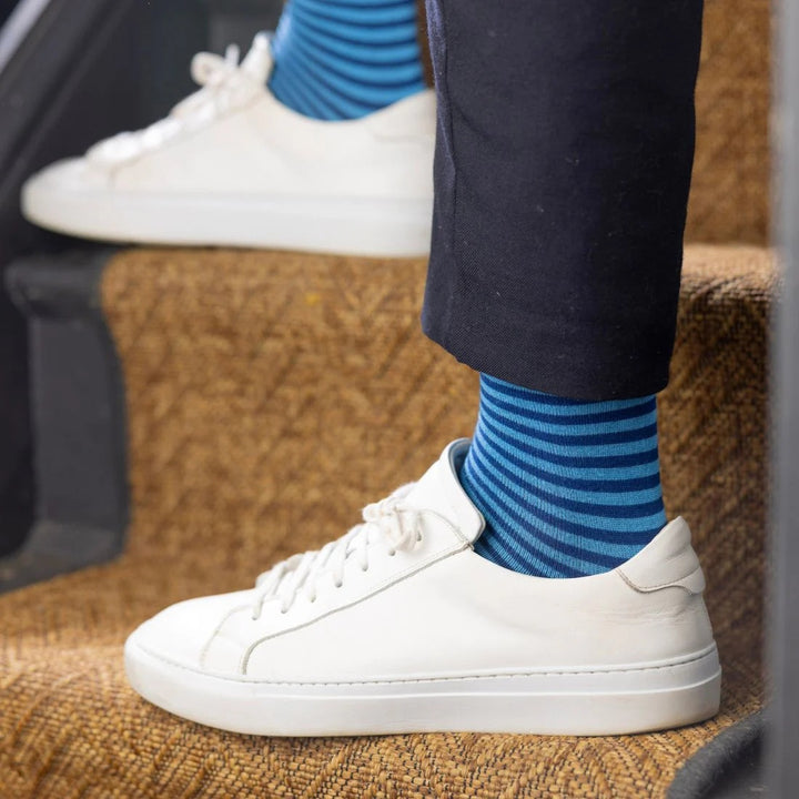 Swole Panda Striped Bamboo Socks