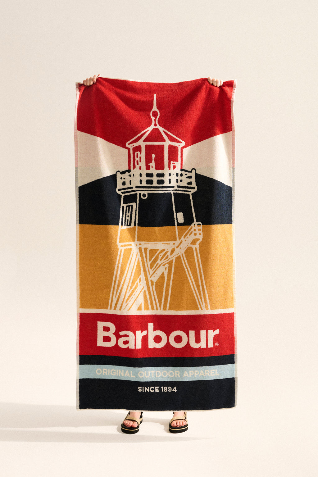 Barbour Archive Beach Towel