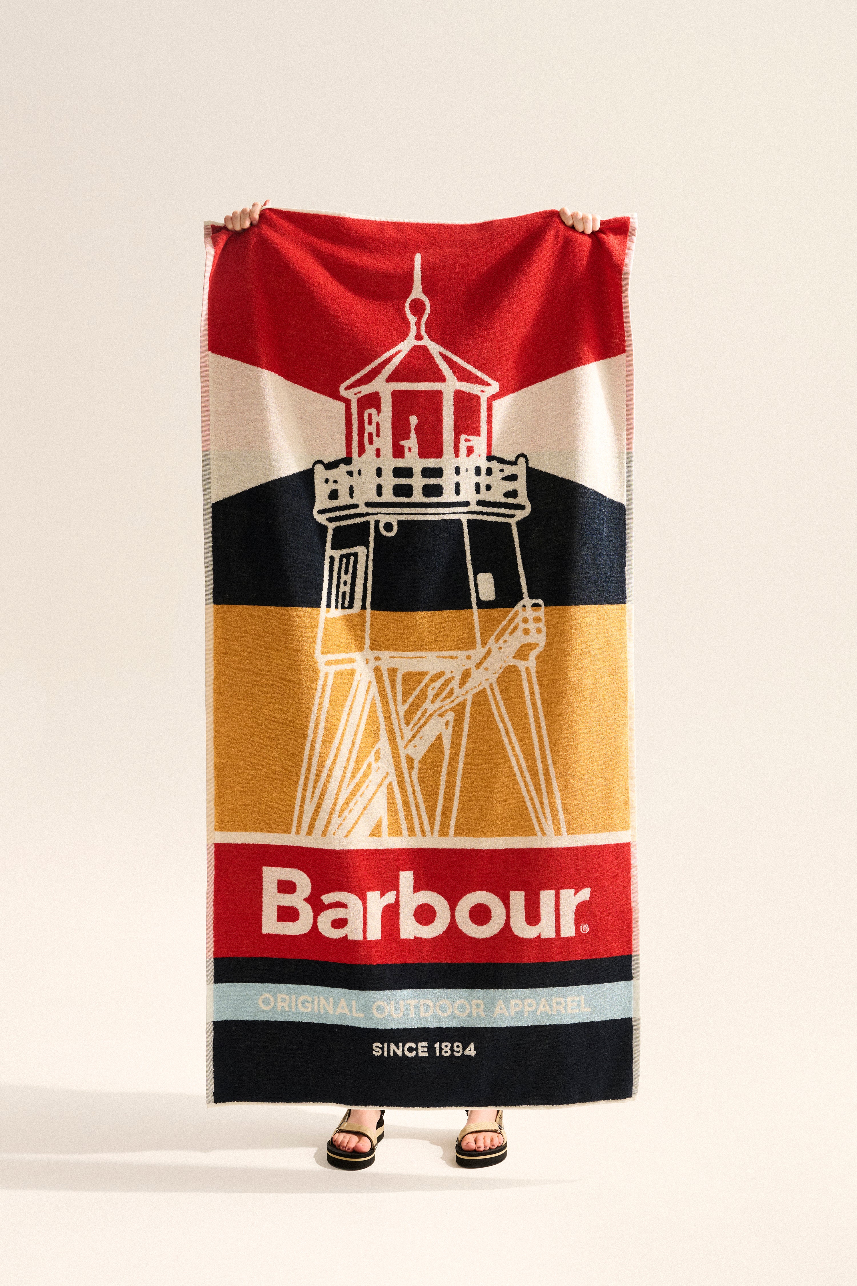 Barbour Archive Beach Towel