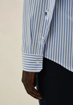 Seidensticker Kent Stripe Shirt - Blue