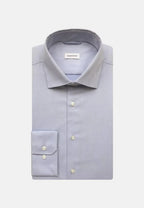 Seidensticker New Kent Shaped Twill Shirt - Blue