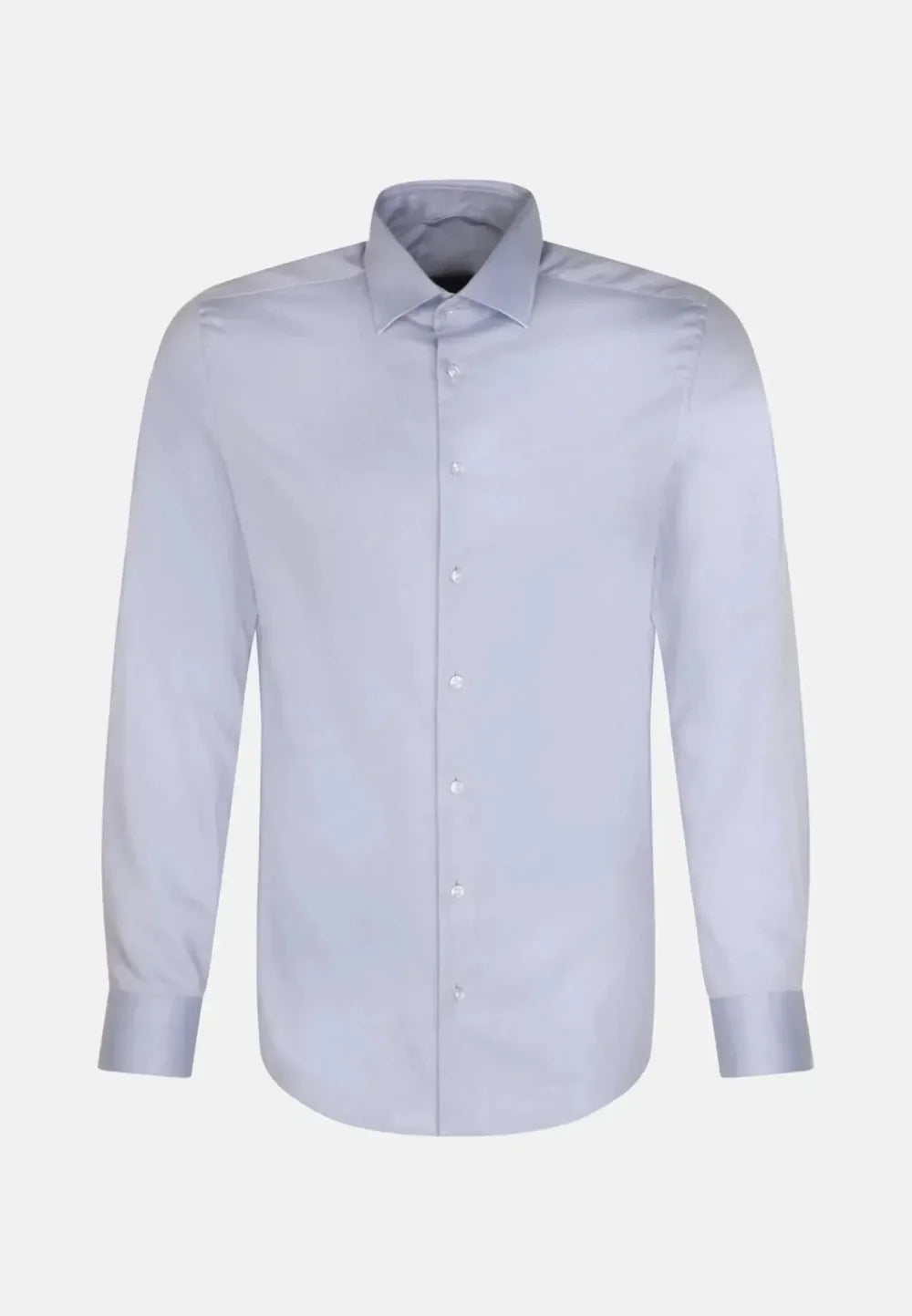 Seidensticker New Kent Shaped Twill Shirt - Blue