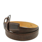 Huxley Tanner "Sobers" Weathered Effect Leather Belt