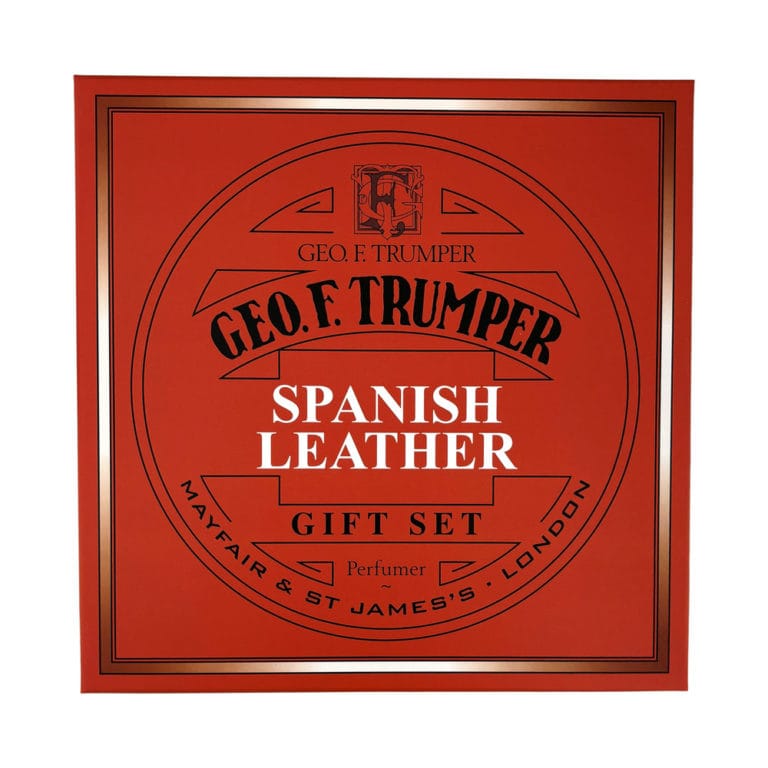 Geo F Trumper Spanish Leather Gift Set