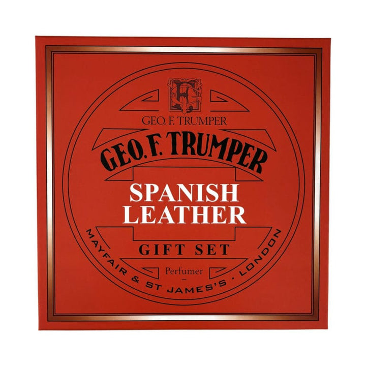Geo F Trumper Spanish Leather Gift Set