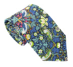 Liberty Fabric Cotton Tie - Strawberry Thief by Van Buck - Green