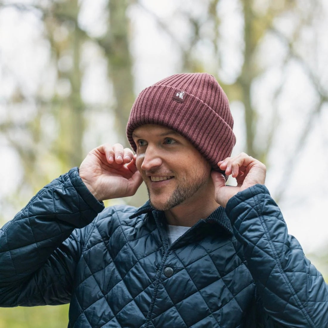 Swole Panda Organic Cotton Beanie Hat