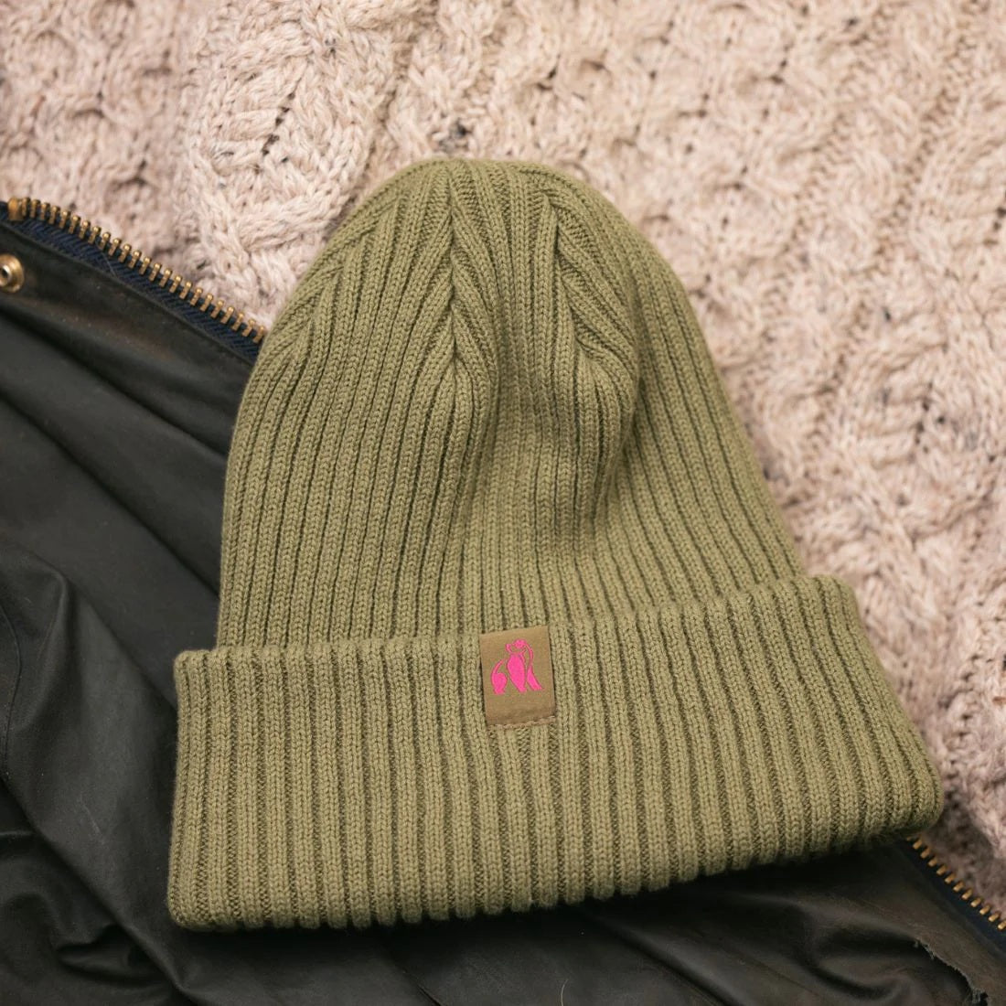 Swole Panda Organic Cotton Beanie Hat