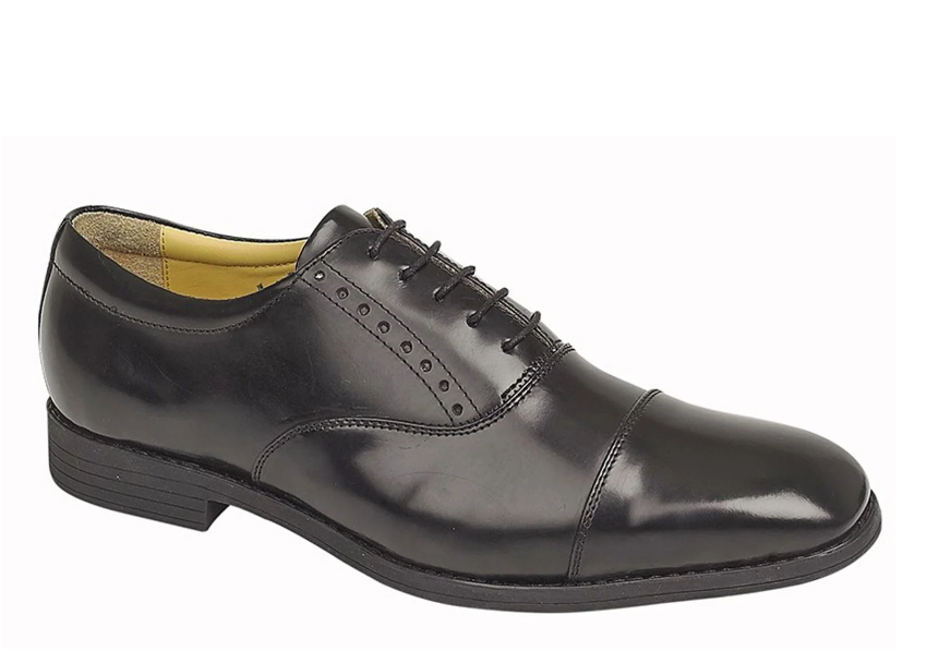 Tredflex Hi-Shine Toe Cap Oxford Shoes