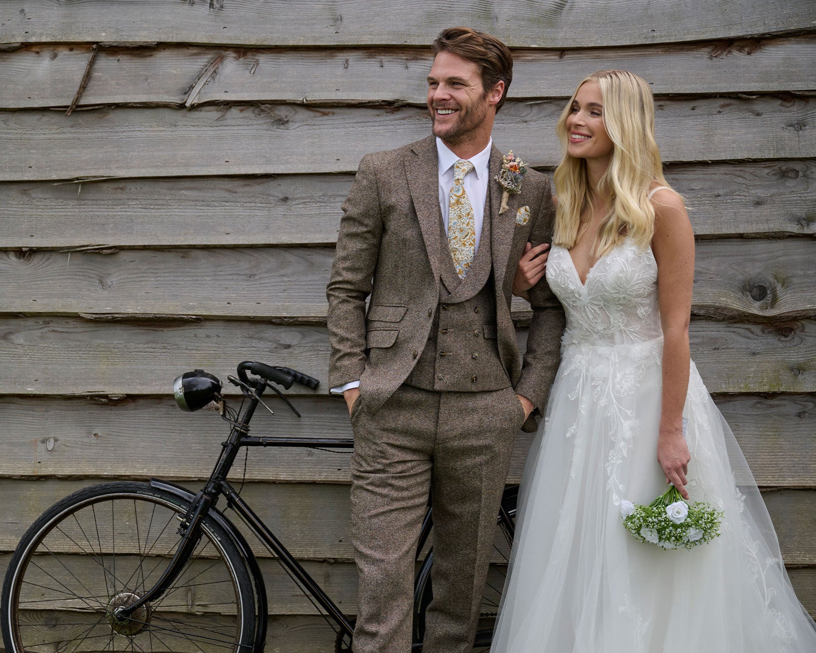 Brown Tweed Suit