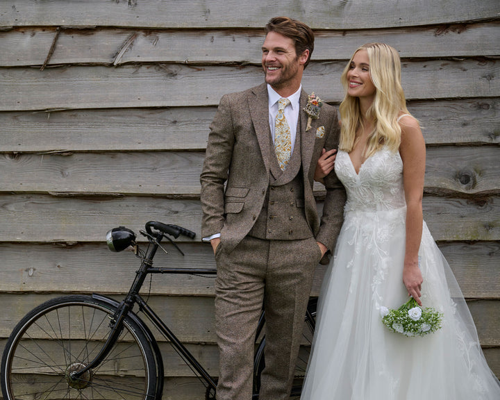 Brown Tweed Suit