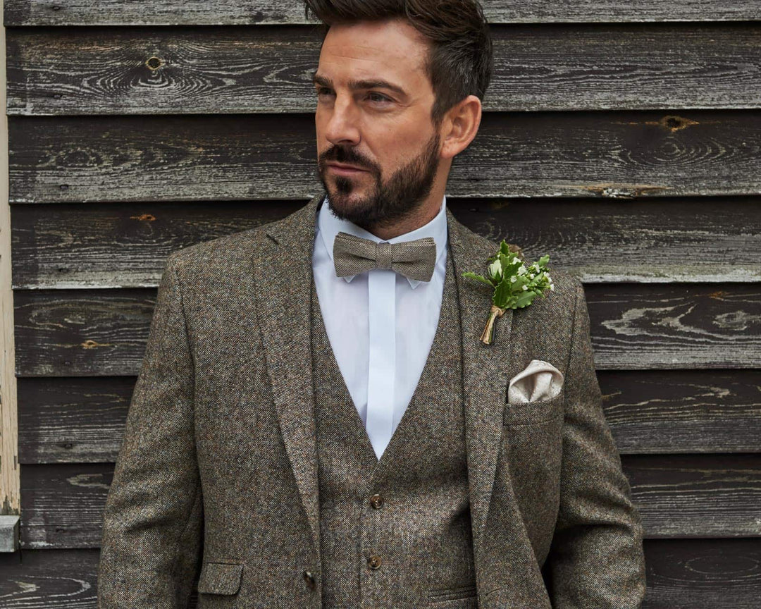 Brown Tweed Suit