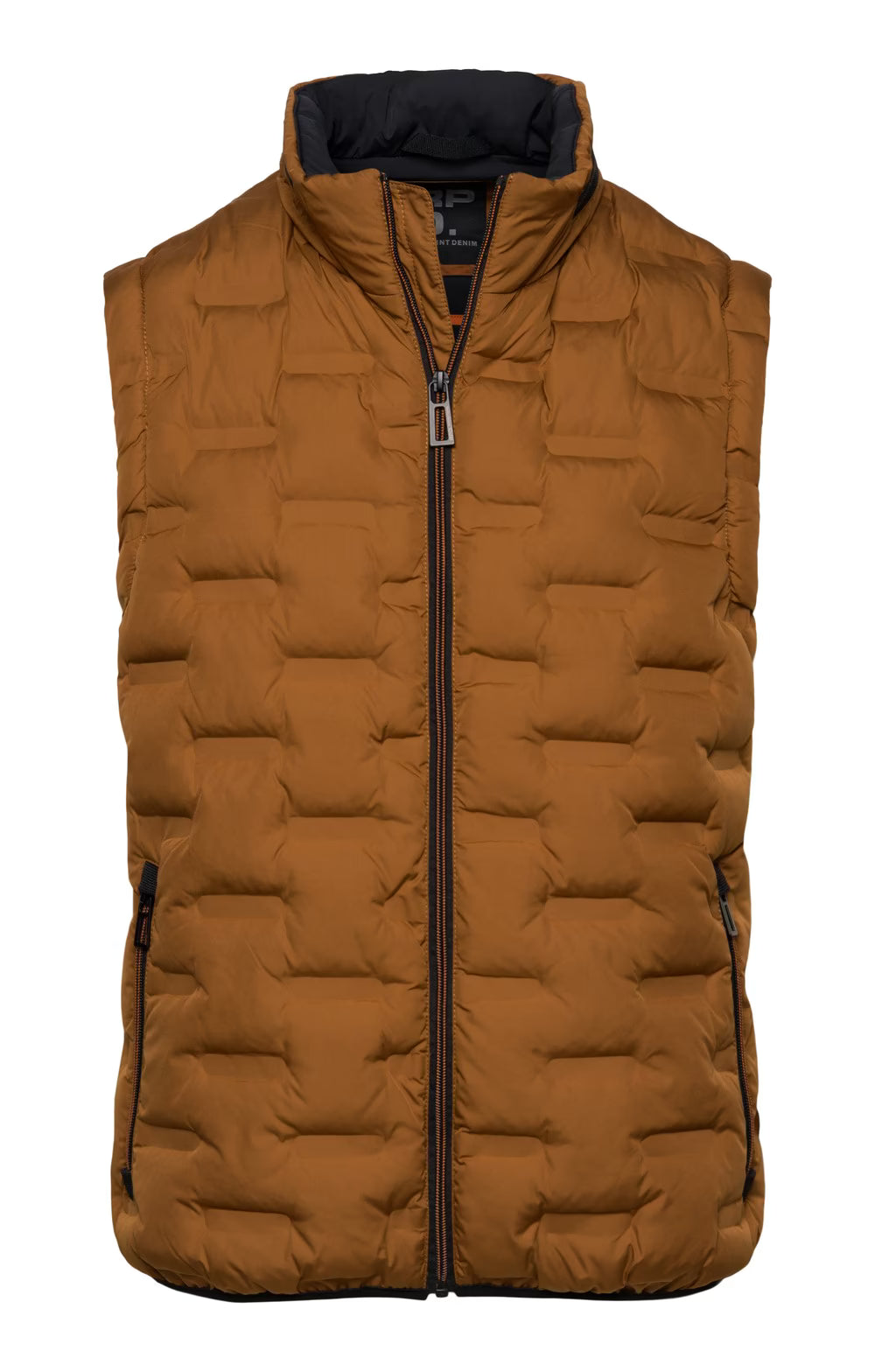 Redpoint Perry Quilted Gilet - Rusty Brown