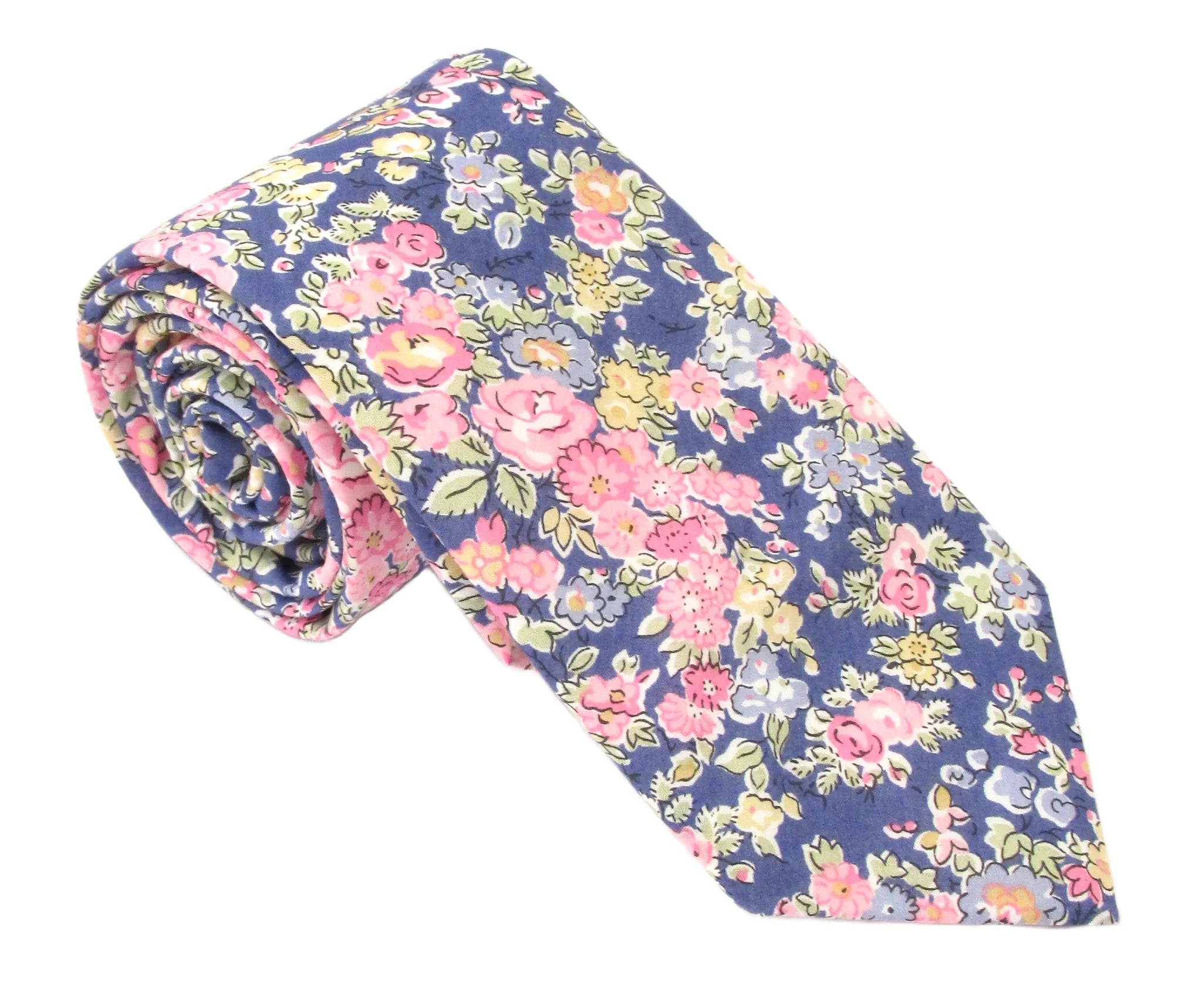 Liberty Fabric Cotton Tie - Tatum by Van Buck