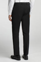 Ted Baker Slim Fit Performance Black Panama Trouser