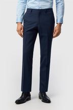 Ted Baker Slim Fit Performance Blue Panama Trouser