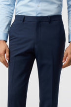 Ted Baker Slim Fit Performance Blue Panama Suit