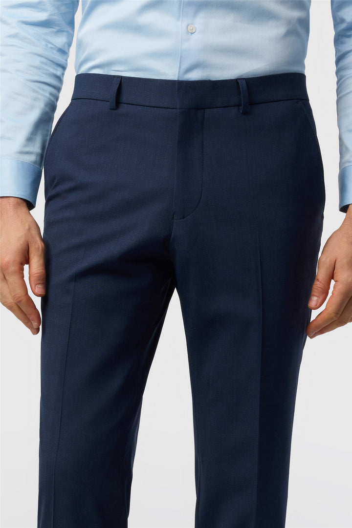 Ted Baker Slim Fit Performance Blue Panama Suit