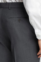 Ted Baker Slim Fit Performance Charcoal Panama Trouser