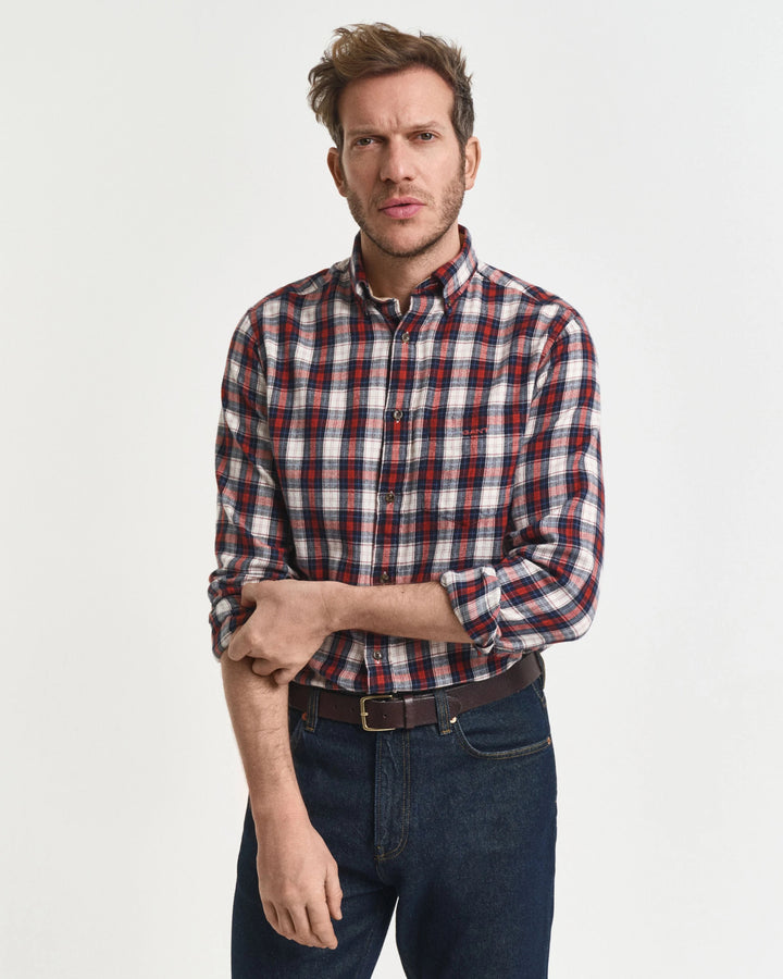 Gant Windblown Flannel Check Shirt