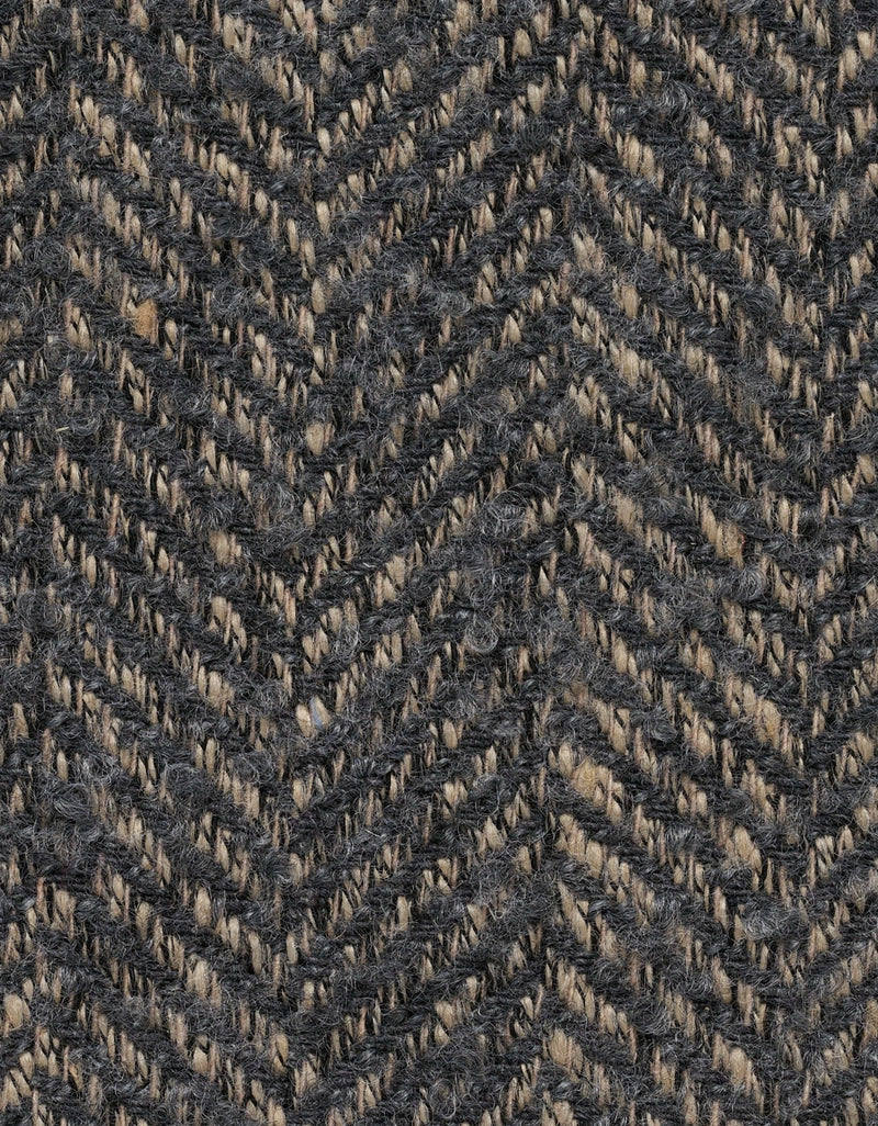 Bugatti Herringbone Wool Blend Overcoat - Grey