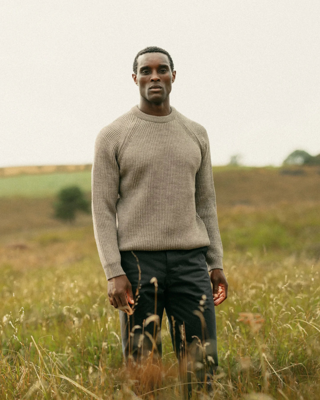 Peregrine Ford Crew Jumper - Oak