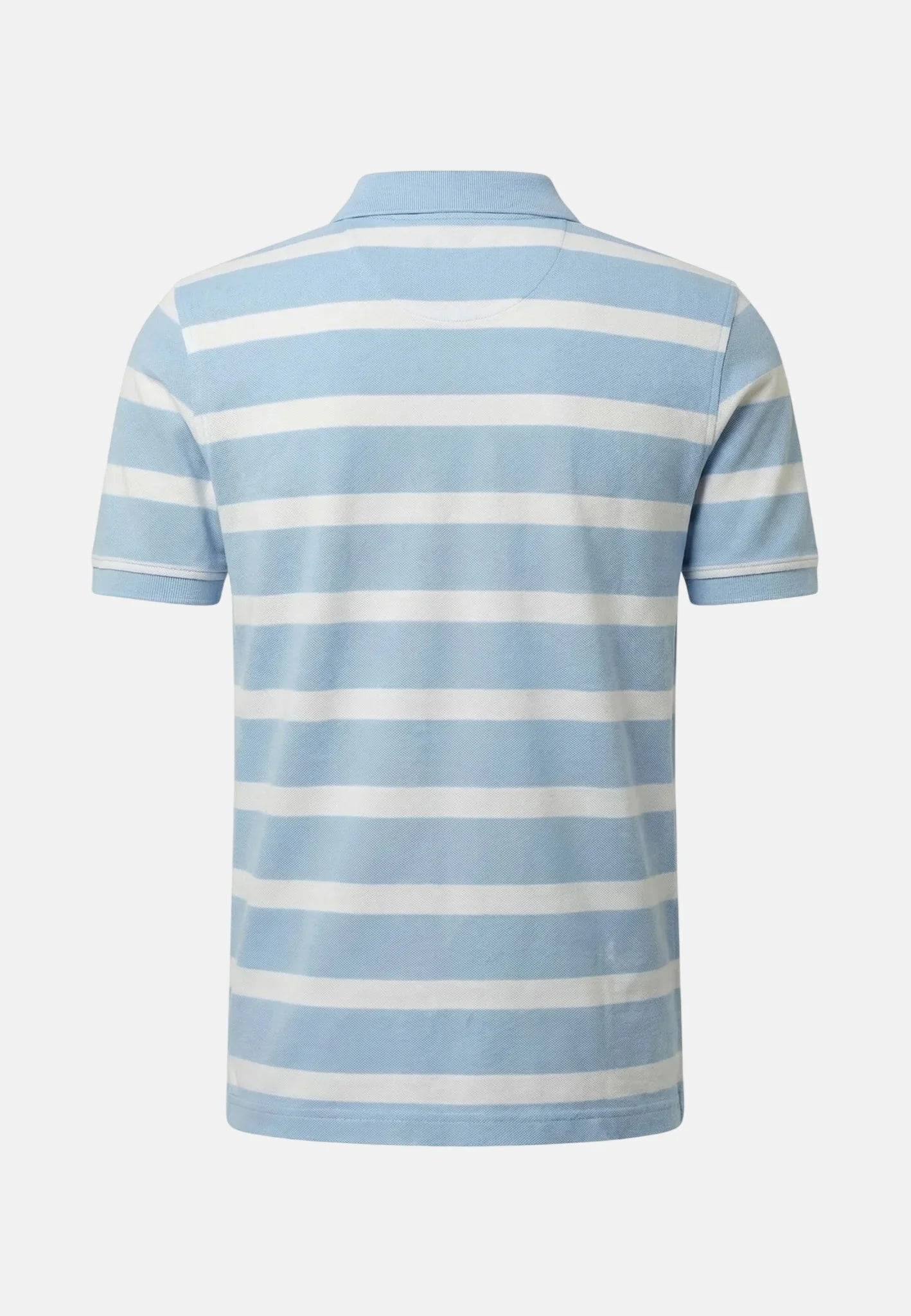 Fynch Hatton Premium Cotton Striped Polo Shirt