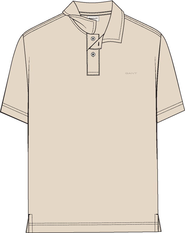 Gant Linen Polo Shirt