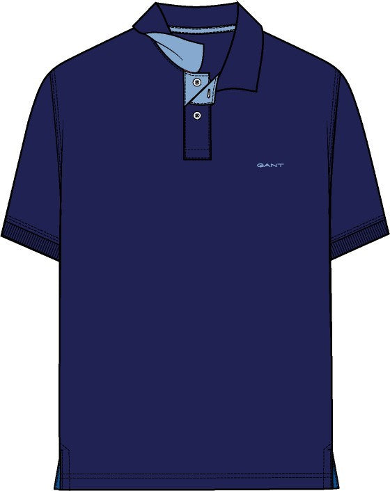 Gant Contrast Piqué Polo Shirt