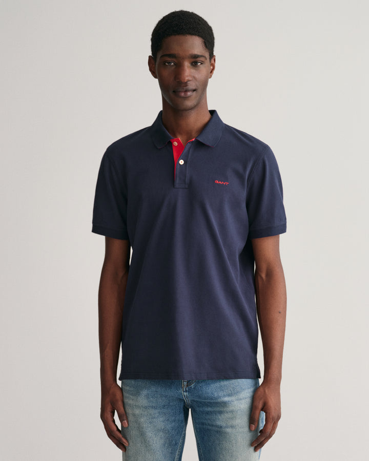 Gant Contrast Piqué Polo Shirt