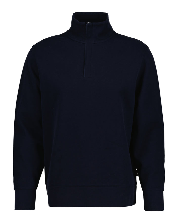 Gant Light Sacker Rib Half-Zip Sweatshirt