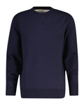 GANT Interlock Crew Neck Sweatshirt - Evening Blue