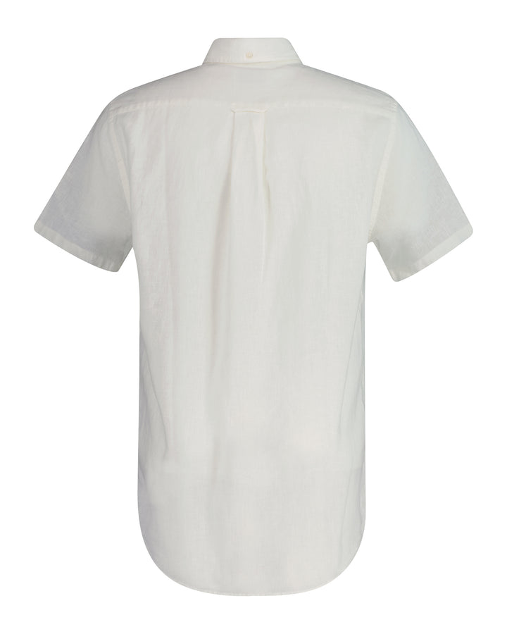 Gant Linen Blend Short Sleeve Shirt