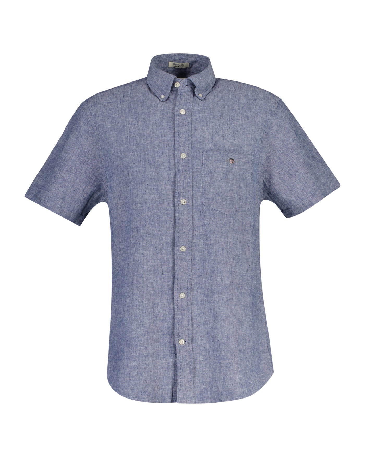 Gant Linen Blend Short Sleeve Shirt
