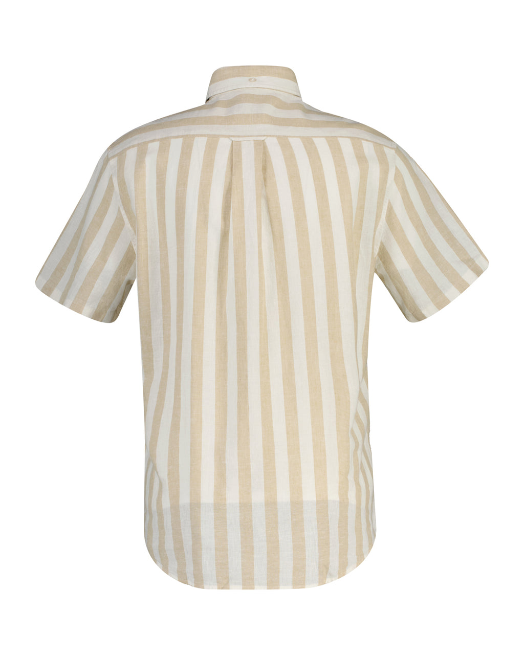 Gant Striped Linen Blend Short Sleeve Shirt