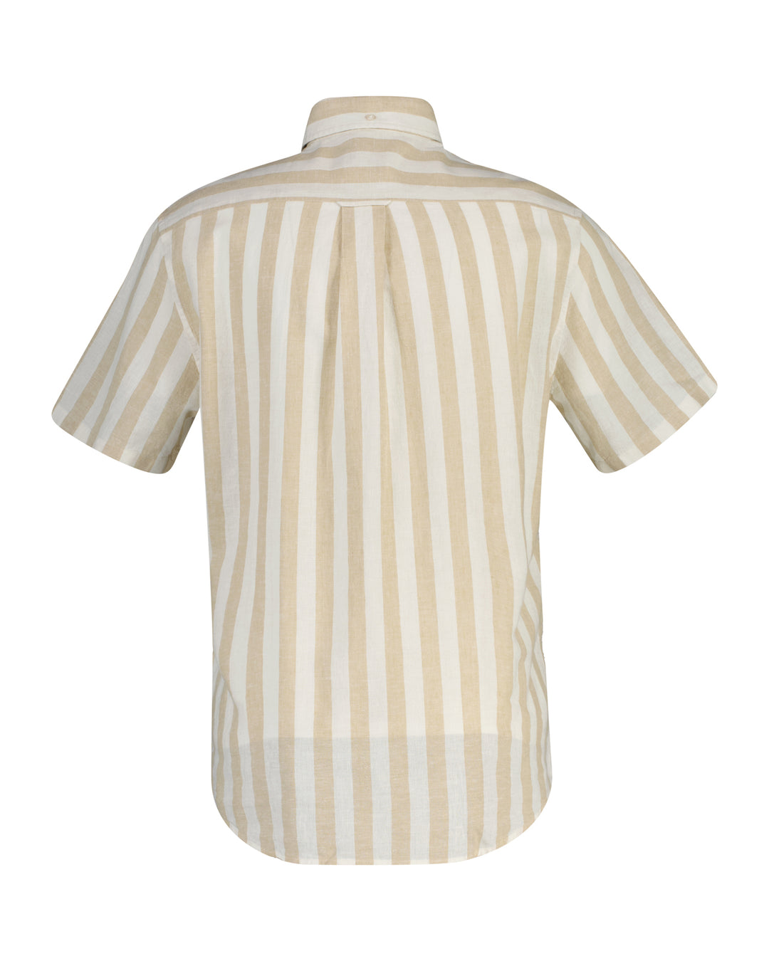 Gant Striped Linen Blend Short Sleeve Shirt